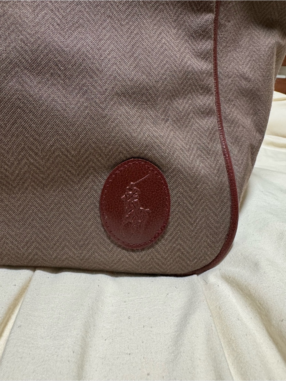 Vintage Ralph Lauren canvas tote - Picture 2 of 3
